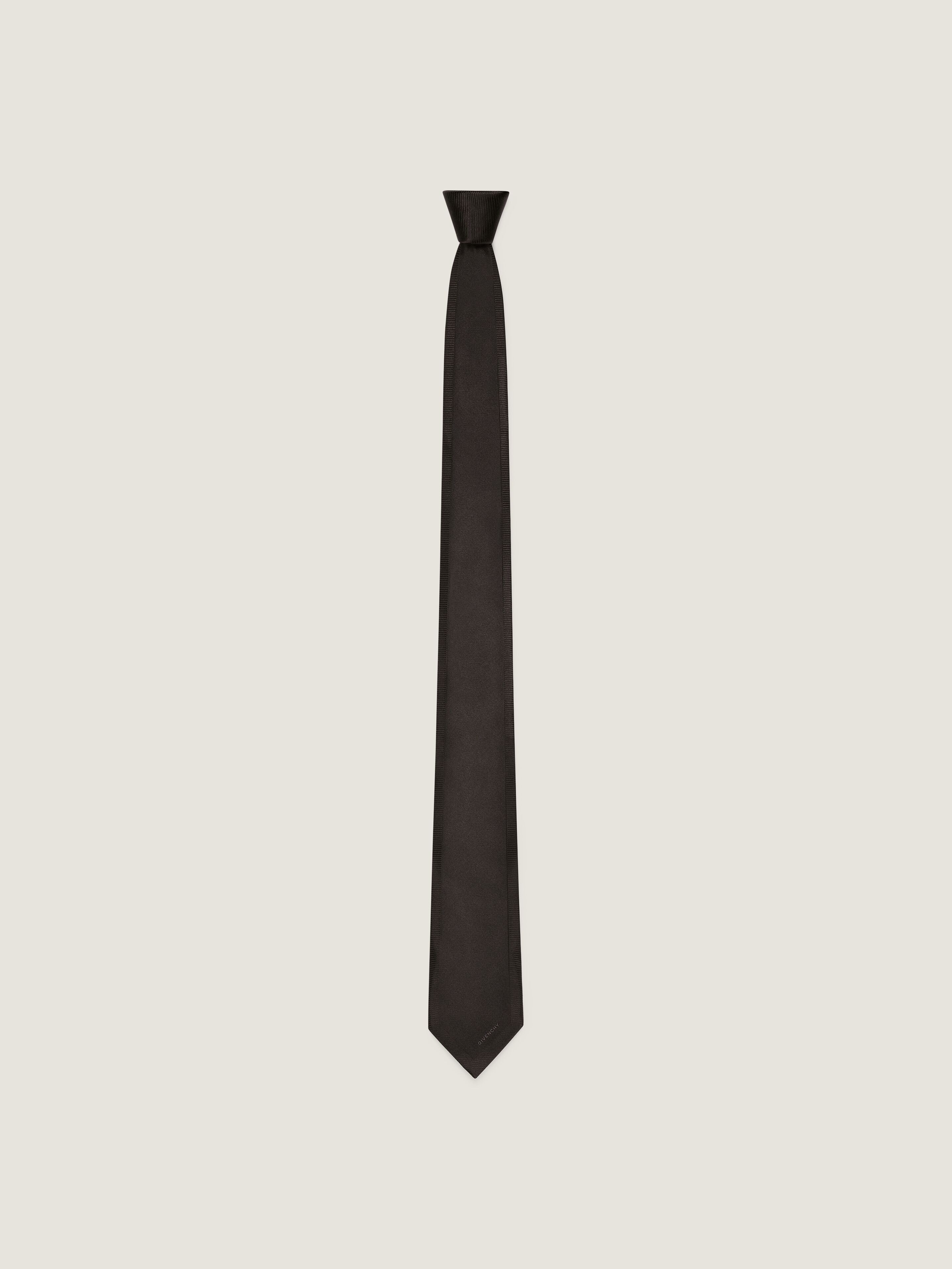 GIVENCHY tie in silk with jacquard detail